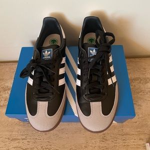 Adidas Samba Vegan shoes / black / gum / white